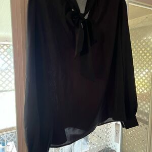 Elegant Black Women's Top